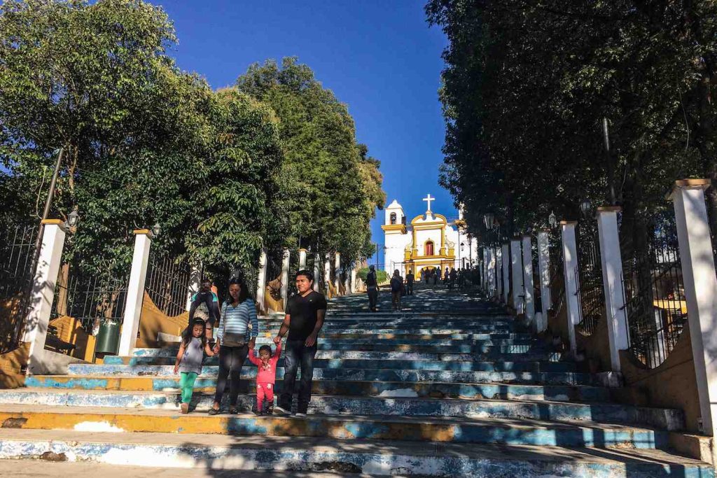 San Cristóbal de las Casas: salita alla Iglesia de Guadalupe