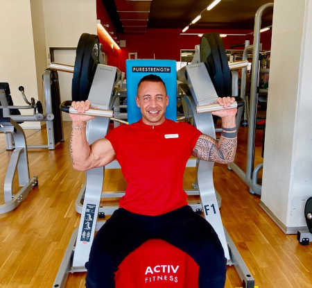 Nico Cice, gerente della prima filiale ACTIV FITNESS in Ticino 
