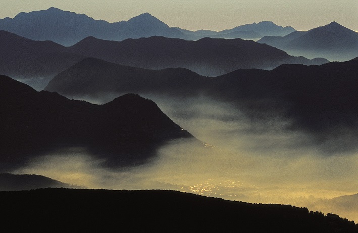 Di Giosanna Crivelli, Monte Lema, vista su Lugano e il Monte Brè