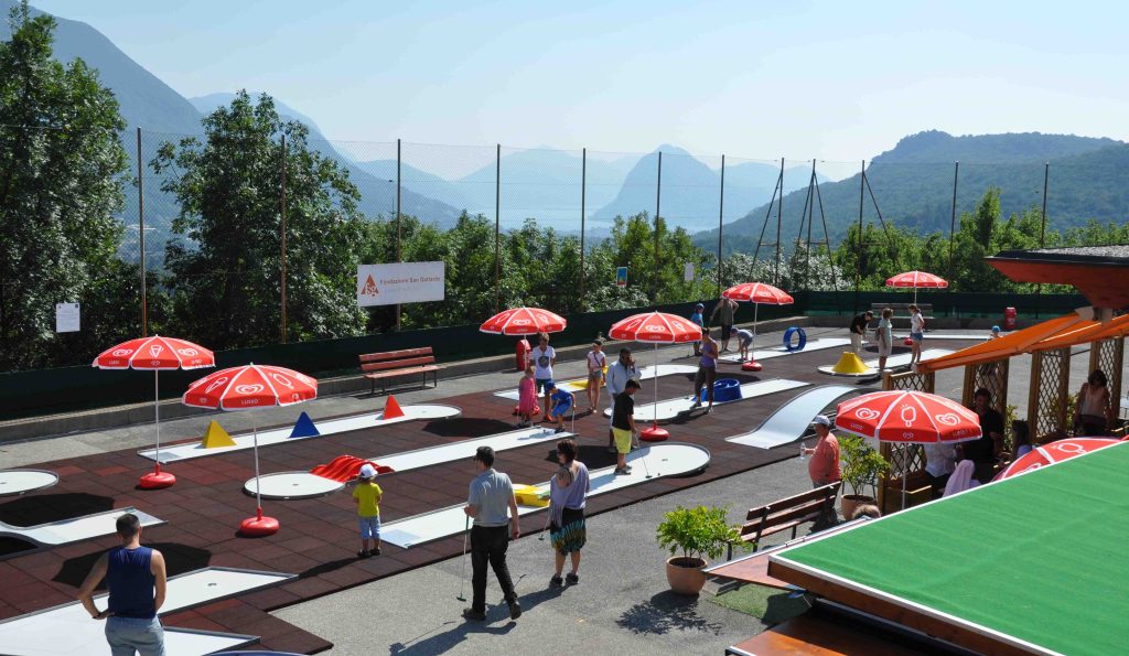 Il minigolf a Lopagno è stato inaugurato lo scorso agosto