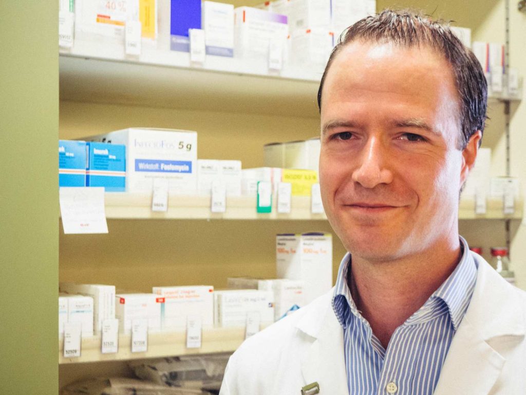 Alessandro Ceschi, direttore medico e scientifico dell’Istituto di scienze farmacologiche della Svizzera italiana (Vincenzo Cammarata)