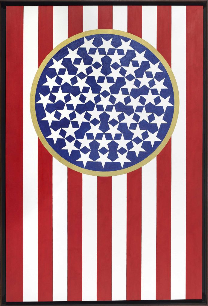 New glory banner, 1963, olio su tela, cm 232x152.