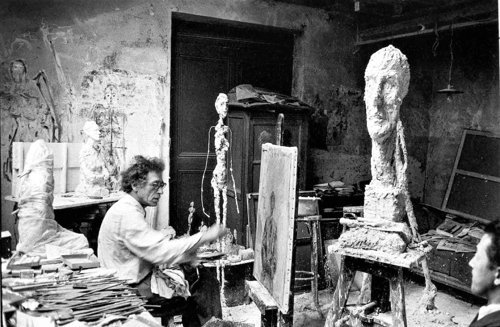 (© 2024 Stiftung Ernst Scheidegger-Archiv,
Zürich; works Alberto Giacometti ©
Succession Alberto Giacometti / 2024,
ProLitteris Zurich)