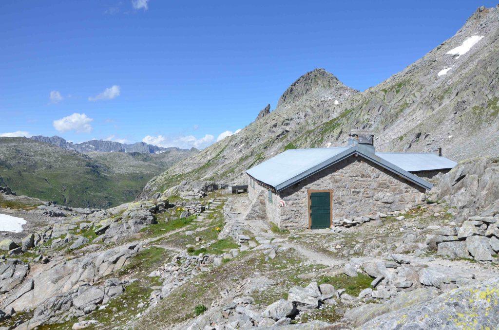 Gli accantonamenti del Passo Lucendro