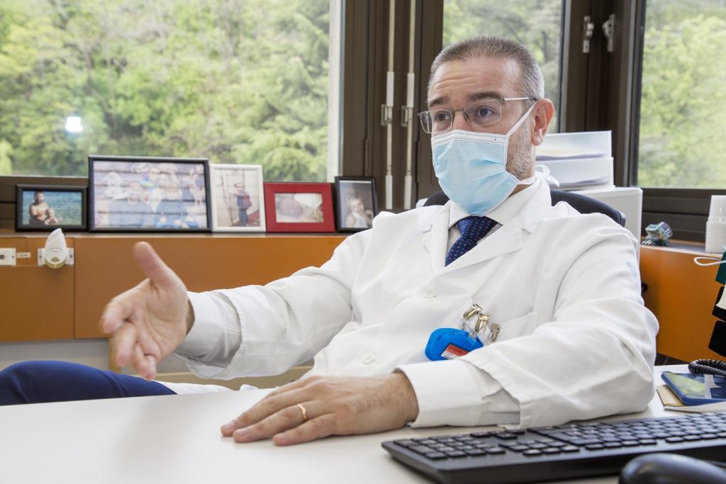 Il primario di urologia dell’ORL (EOC) Andrea Gallina (Stefano Spinelli)