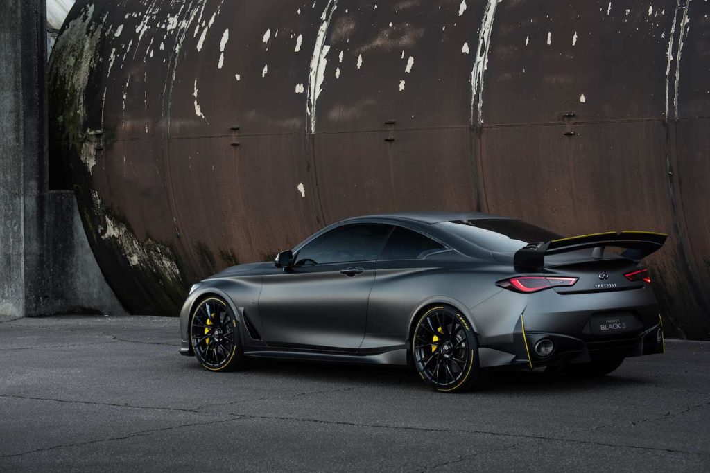 «Infiniti» ha svelato il nuovo prototipo Project Black S al Salone di Parigi