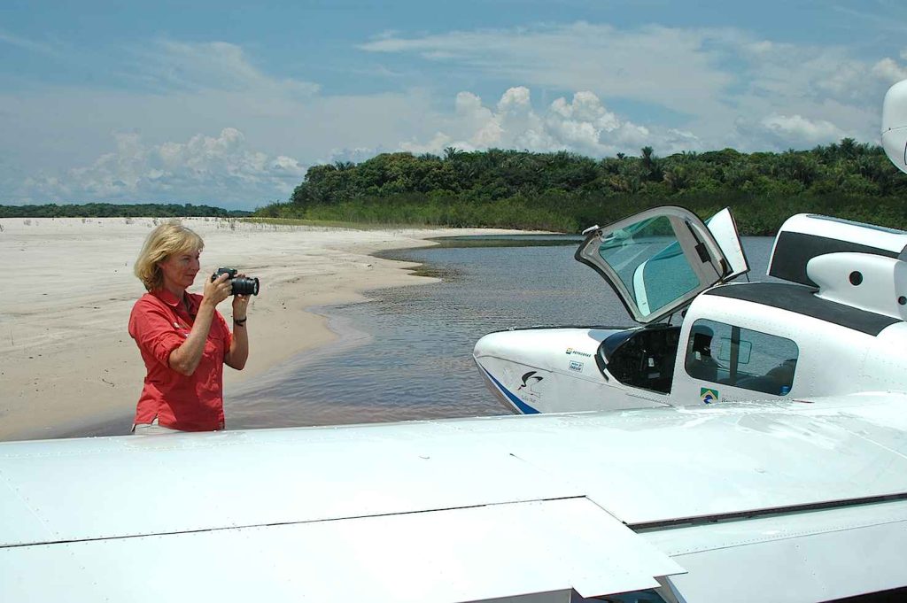 Margi Moss in Amazzonia