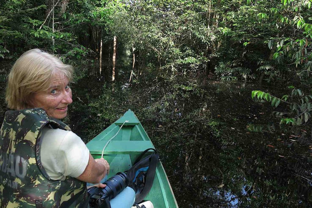 Margi Moss in Amazzonia