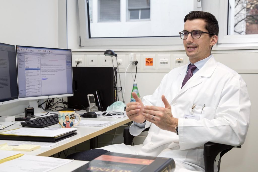 Il primario di oftalmologia dell’Ospedale Regionale di Lugano dottor Moreno Menghini (Stefano Spinelli)