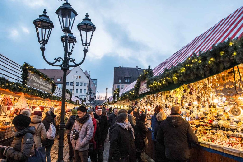 A passeggio tra le bancarelle del mercatino di Norimberga