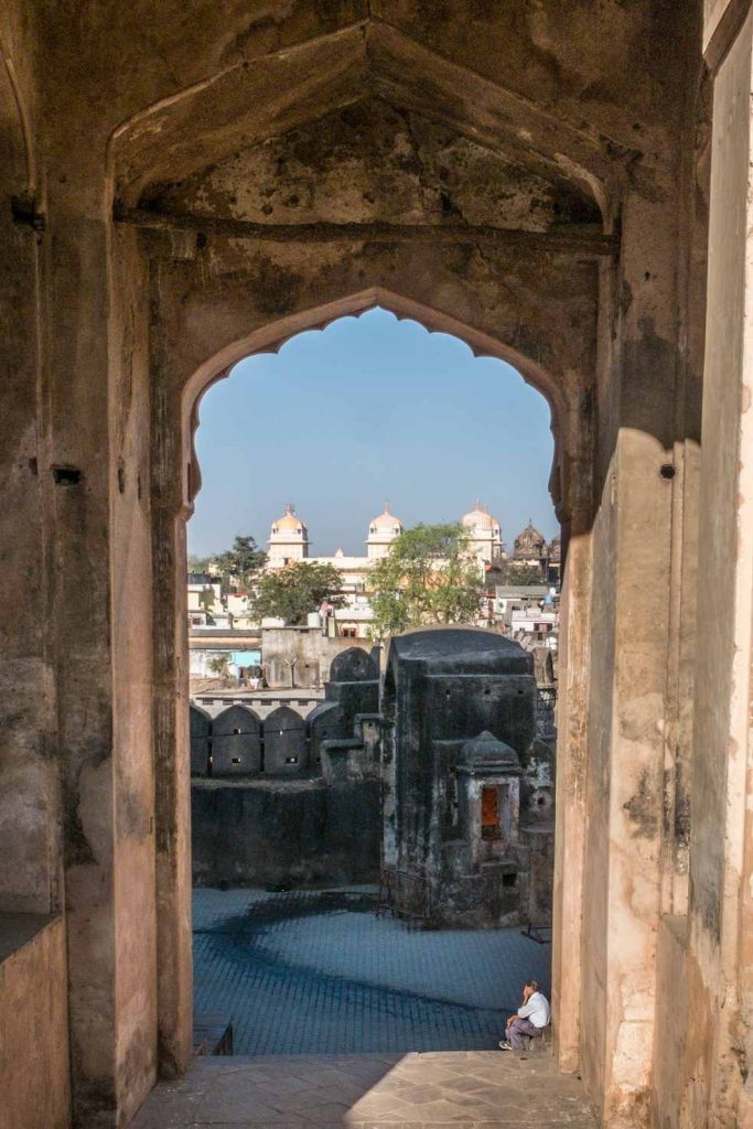 Ingresso al forte di Orchha