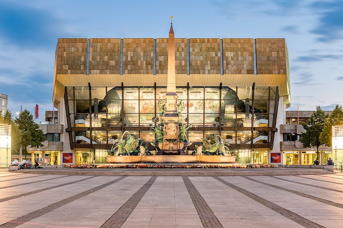 Il Gewandhaus di Lipsia (Wikipedia)