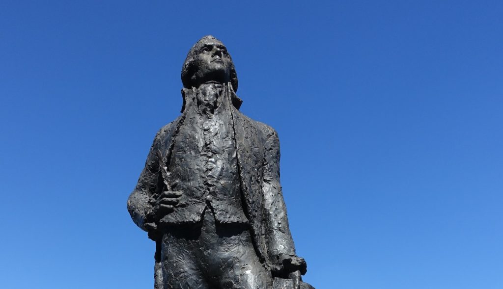La statua di Thomas Jefferson a Parigi (Guilhem Vellut)