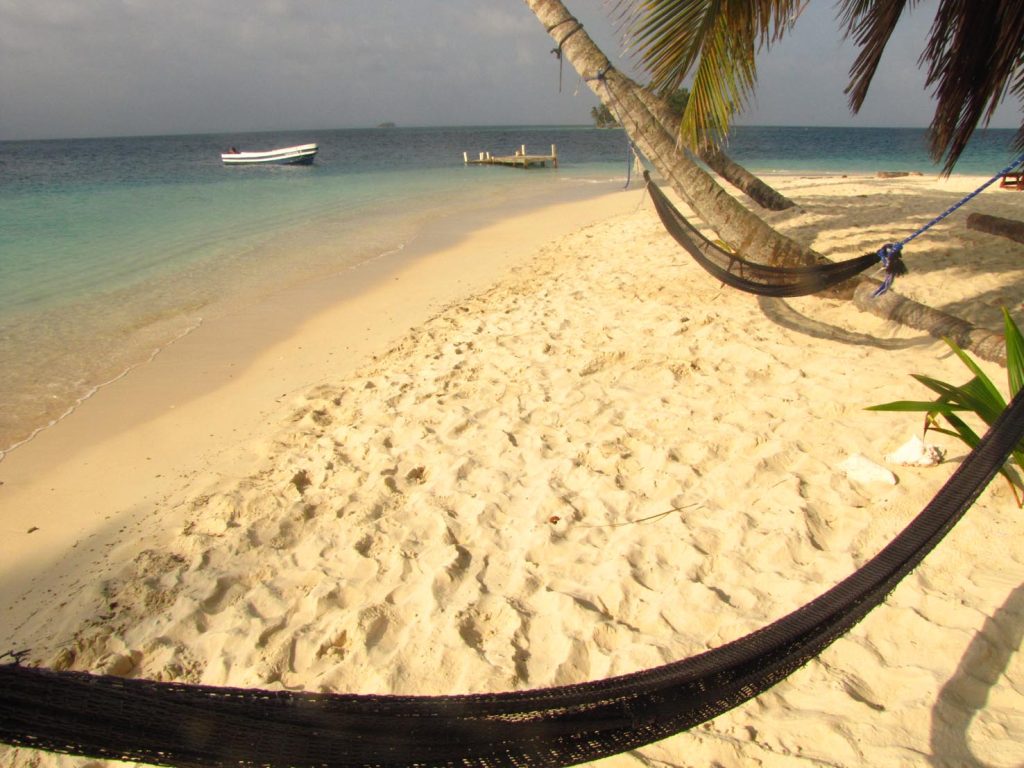 Una delle spiagge turistiche