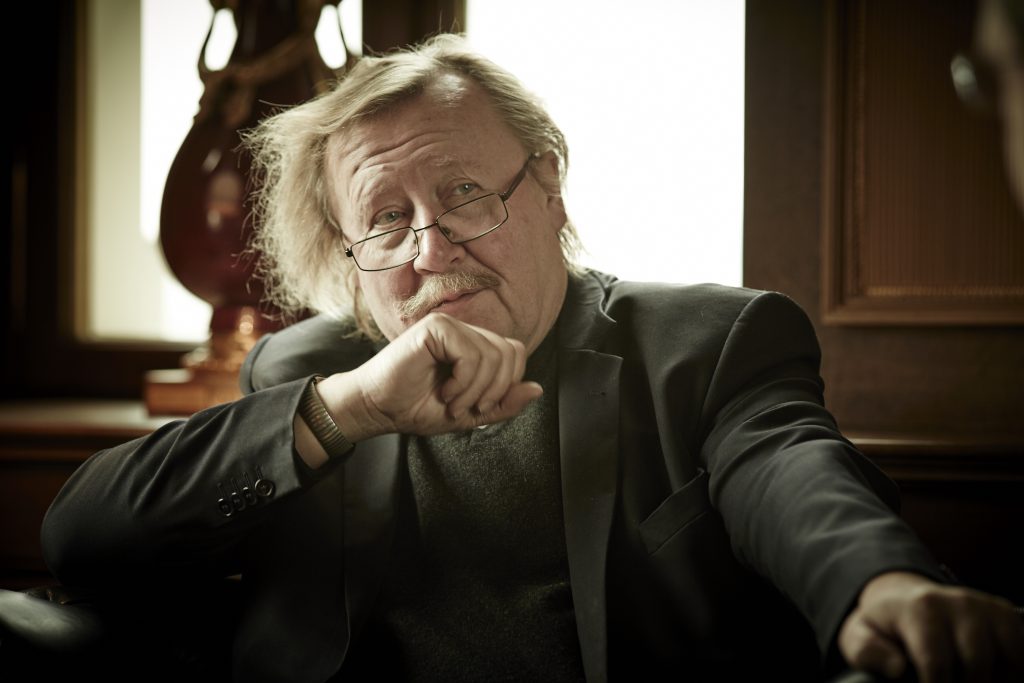 Il filosofo e scrittore Peter Sloterdijk qualche anno fa all’Hotel Drei Könige di Basilea (Keystone)