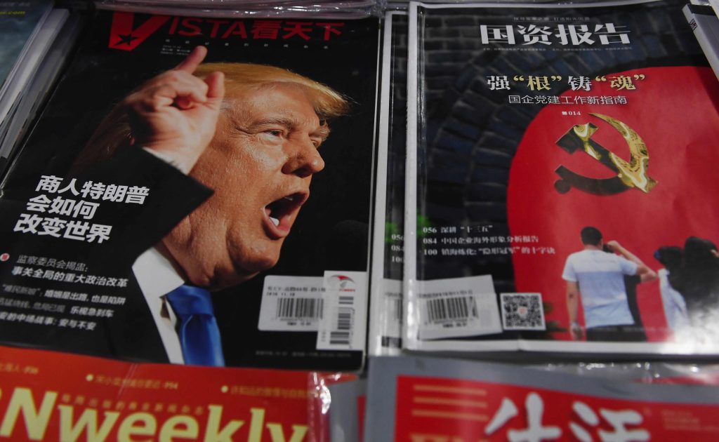 La Cina guarda con grande timore alla politica estera di Trump in Estremo Oriente (AFP)