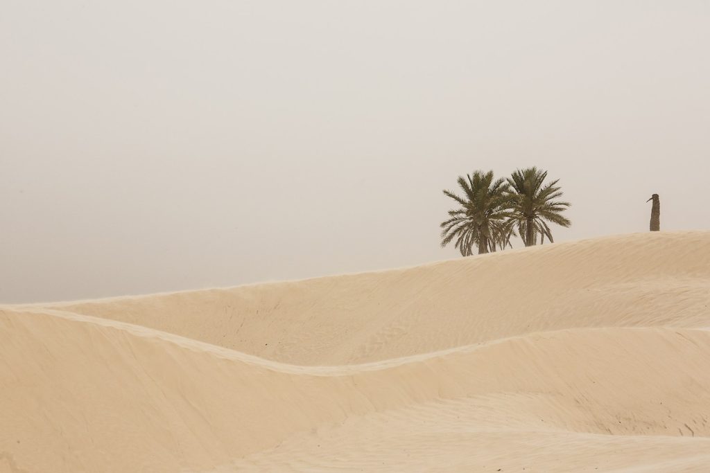 Le dune bianche fuori da Dous