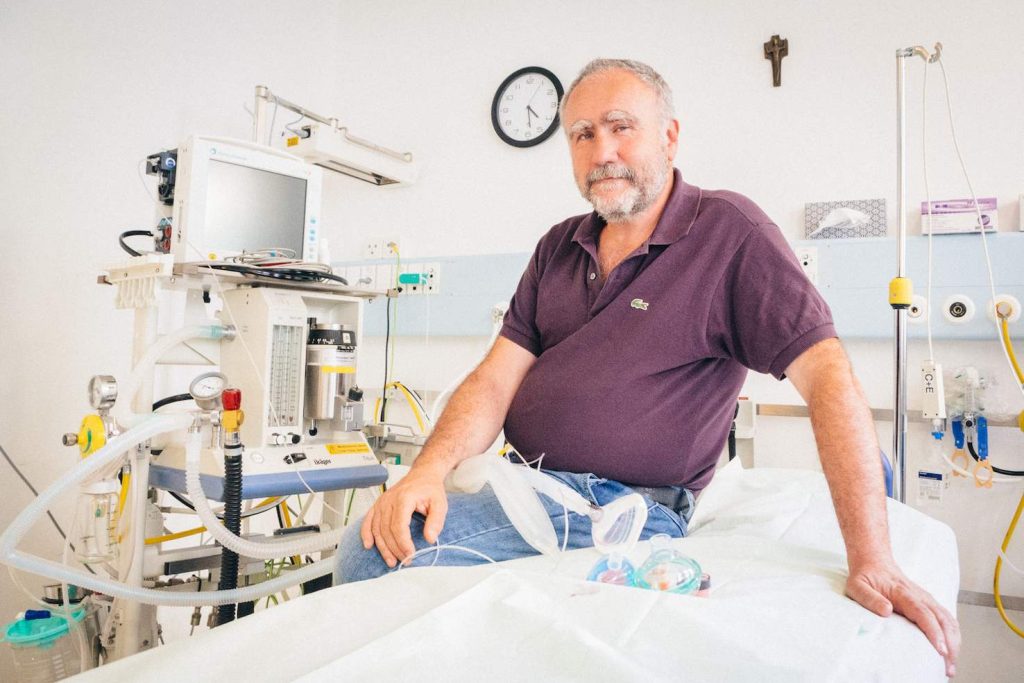 Il dottor Luciano Anselmi, primario di anestesiologia all’Ospedale Regionale Bellinzona e Valli (ORBV) (Vincenzo Cammarata)