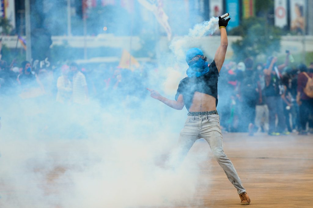 Le proteste di piazza in Brasile sono sempre più pressanti (AFP)