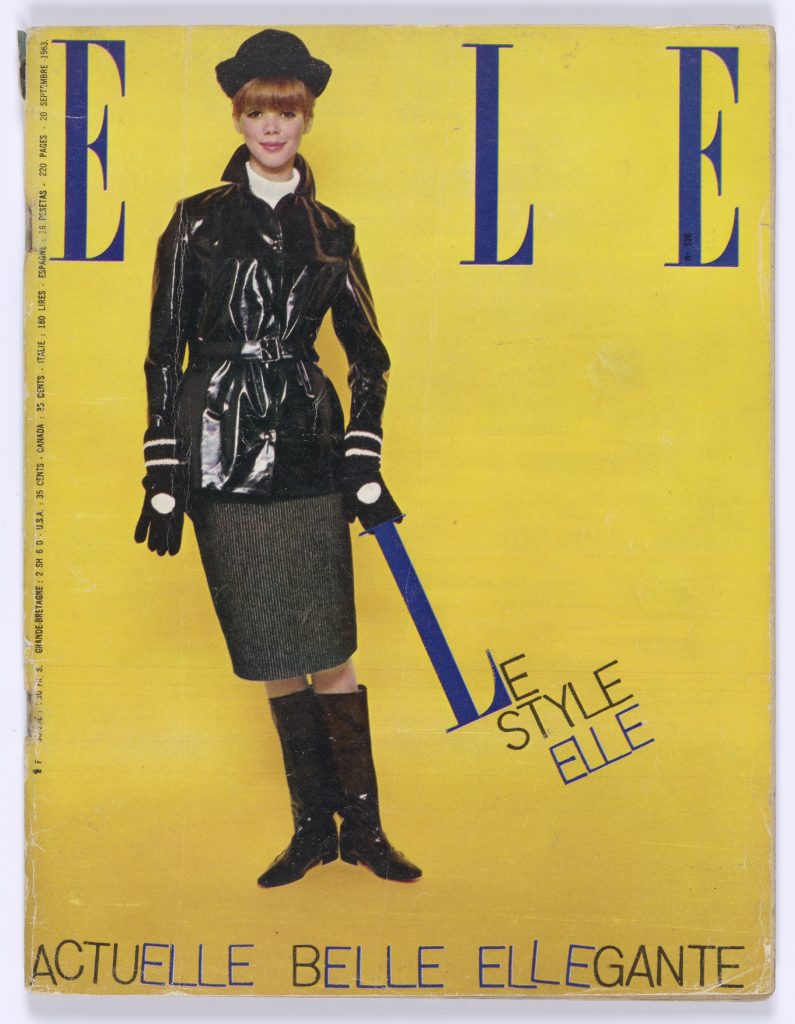 Peter Knapp, Elle, Nr. 926, 20.09.1963 (© Peter Knapp / Fotostiftung Schweiz) 