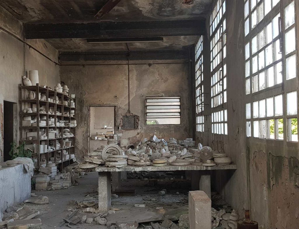 La fabbrica Porcelana Marquesa a Bernal (Giulia Rognoni)