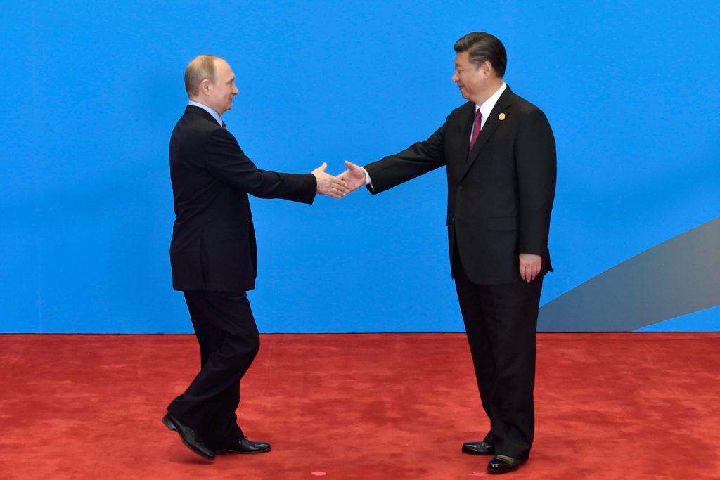 Gli Stati Uniti si trovano oggi a fronteggiare un'alleanza fra Putin e Xi (AFP)