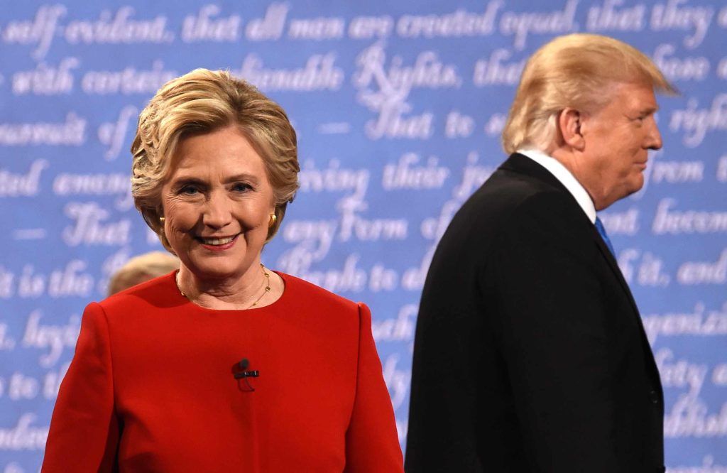 La misoginia di Trump ha permesso alla Clinton di conquistare l'elettorato femminile (AFP)