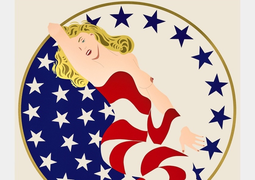 Robert Indiana, Ms America, 2007, serigrafia. (©Robert Indiana - ProLitteris Zurigo)
