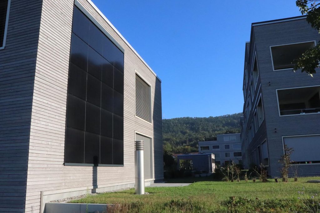 La potenza totale dell’impianto fotovoltaico è di 164 kWp
