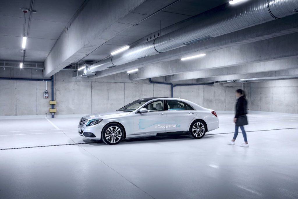 Il prototipo Cooperative Car di Mercedes Benz