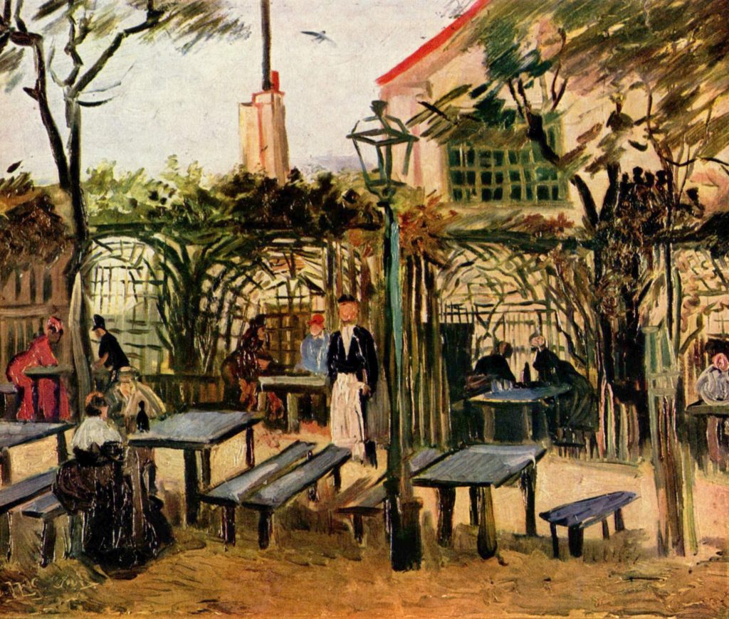 La Guinguette, ancora di moda all’epoca di Vincent van Gogh (Wikimedia)