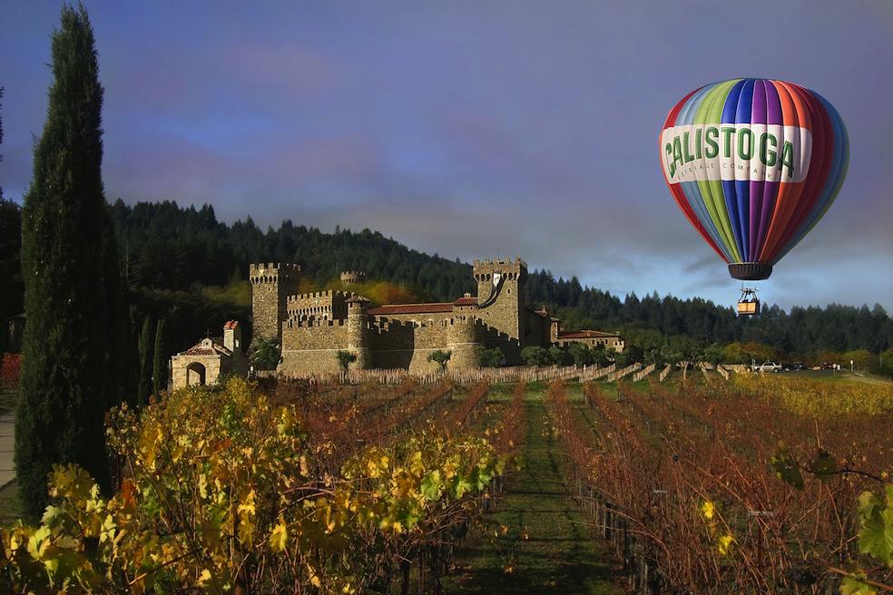 (Foto di: Calistoga Balloon and Bonaventura Company)