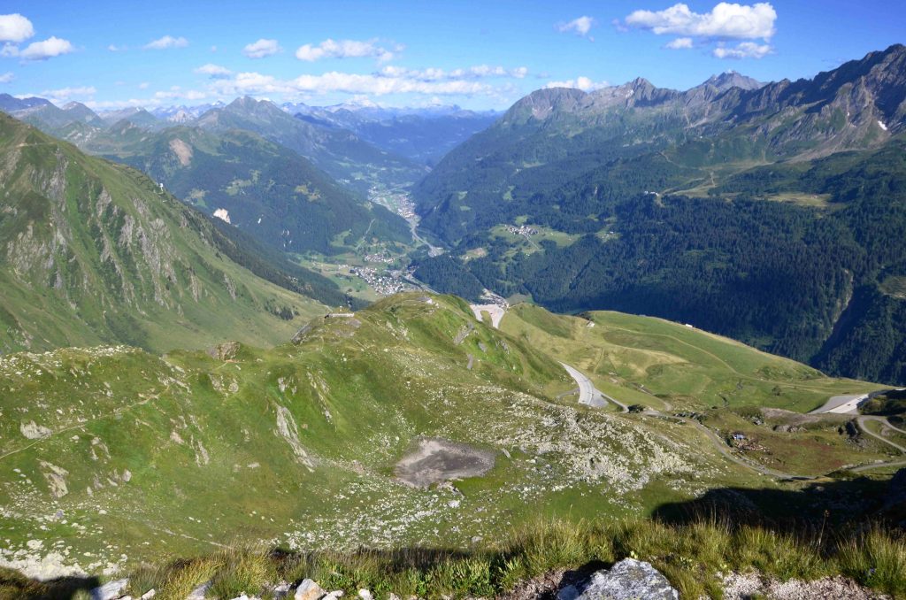 Il lago di Fieud, prosciugato