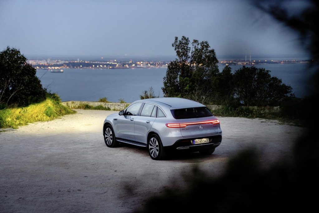 Il Suv elettrico EQC di Mercedes Benz
