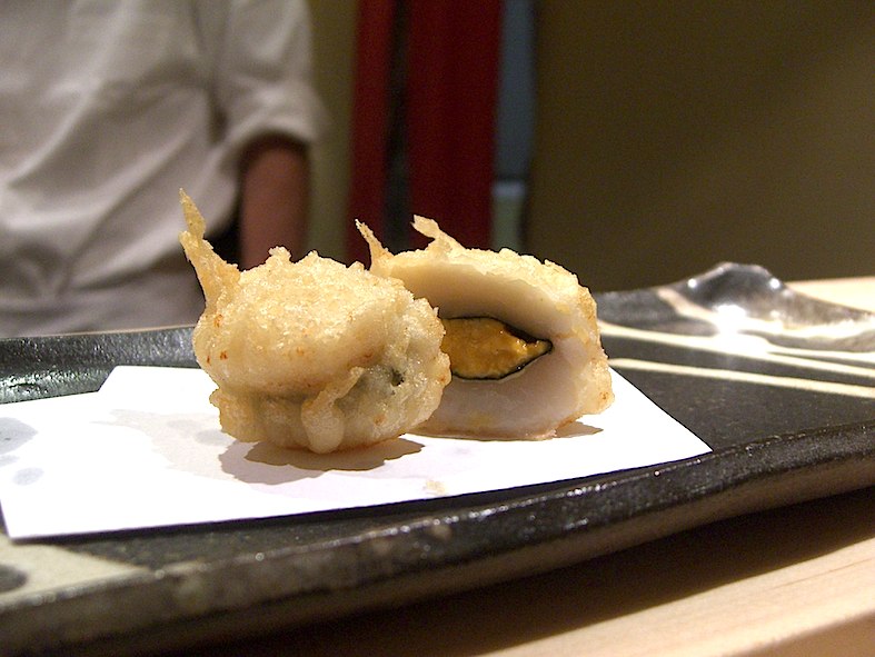 Pettine di mare in tempura (Alpha)