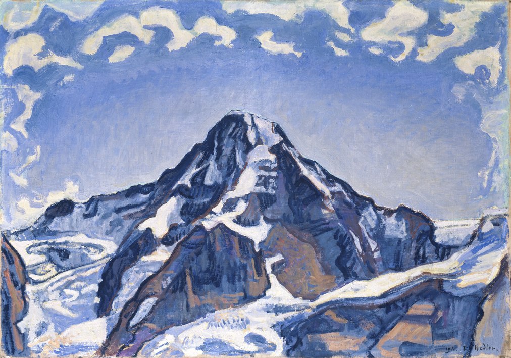 Ferdinand Hodler (1853-1918), «Le Mönch avec nuages» (Collection privée, Suisse © SIK-ISEA, Zürich)