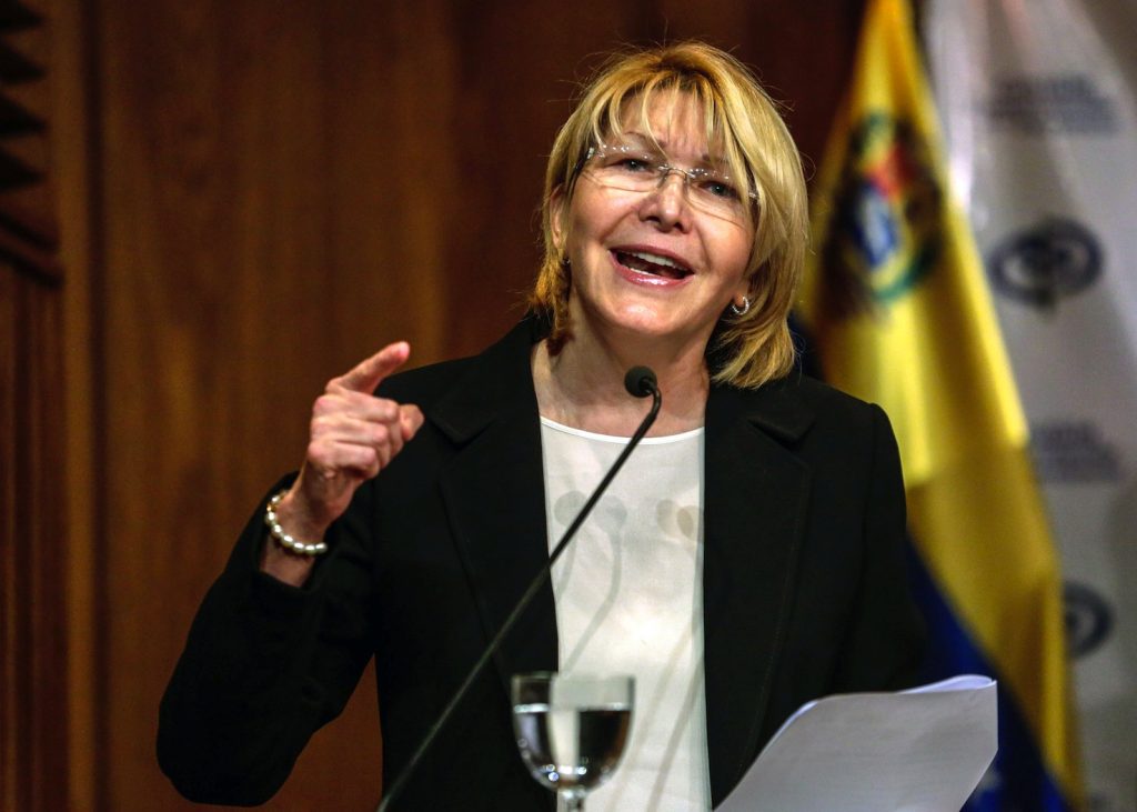 La Ortega per anni aveva coperto di un manto di formale rispettabilità giuridica le più basse vendette della cupola chavista (keystone)