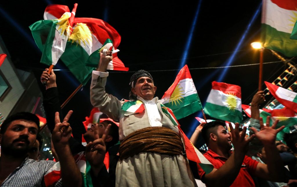 Il 91,8 per cento dei curdi dell’Iraq ha detto sì all’indipendenza (AFP)