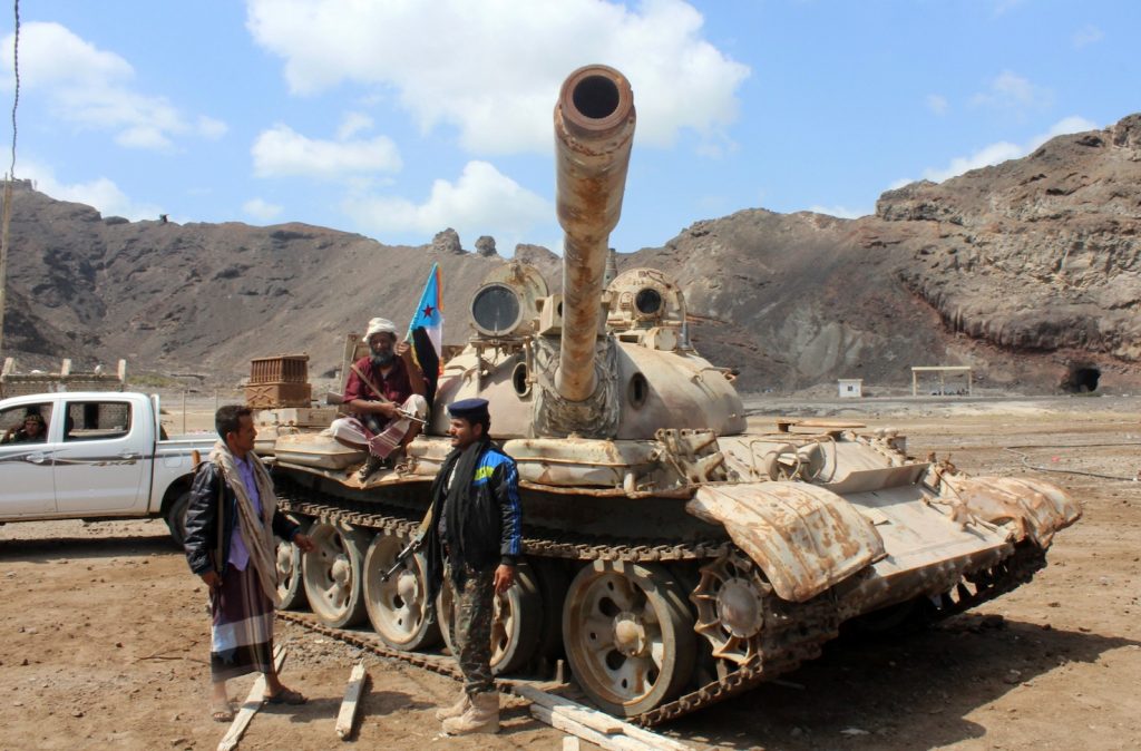 I separatisti del sud dello Yemen hanno preso il controllo di Aden sottraendola alle forze alleate al presidente Hadi (AFP)