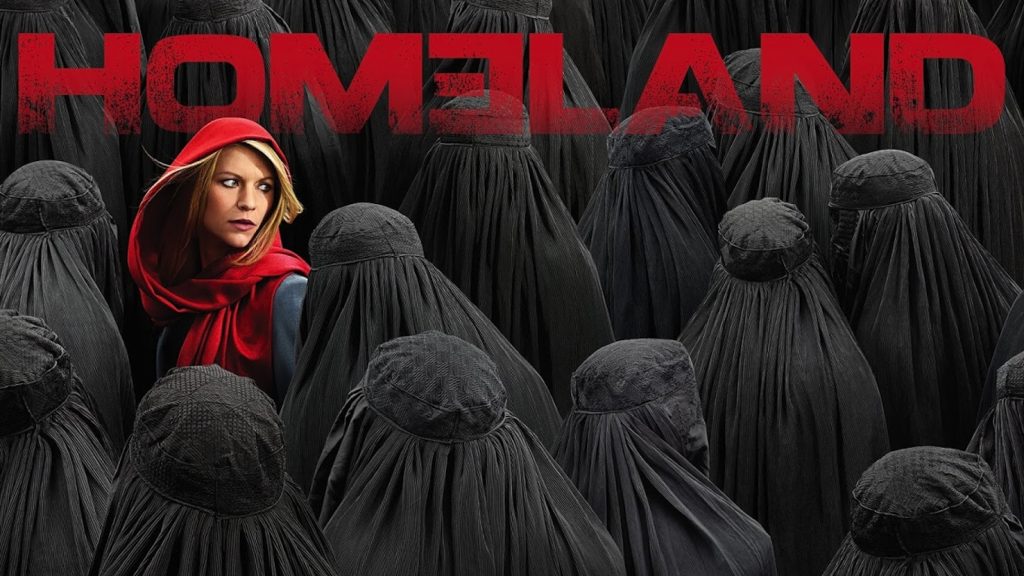 Claire Danes, in arte Caroline Anne «Carrie» Mathison, la protagonista della serie televisiva «Homeland», Caccia alla spia