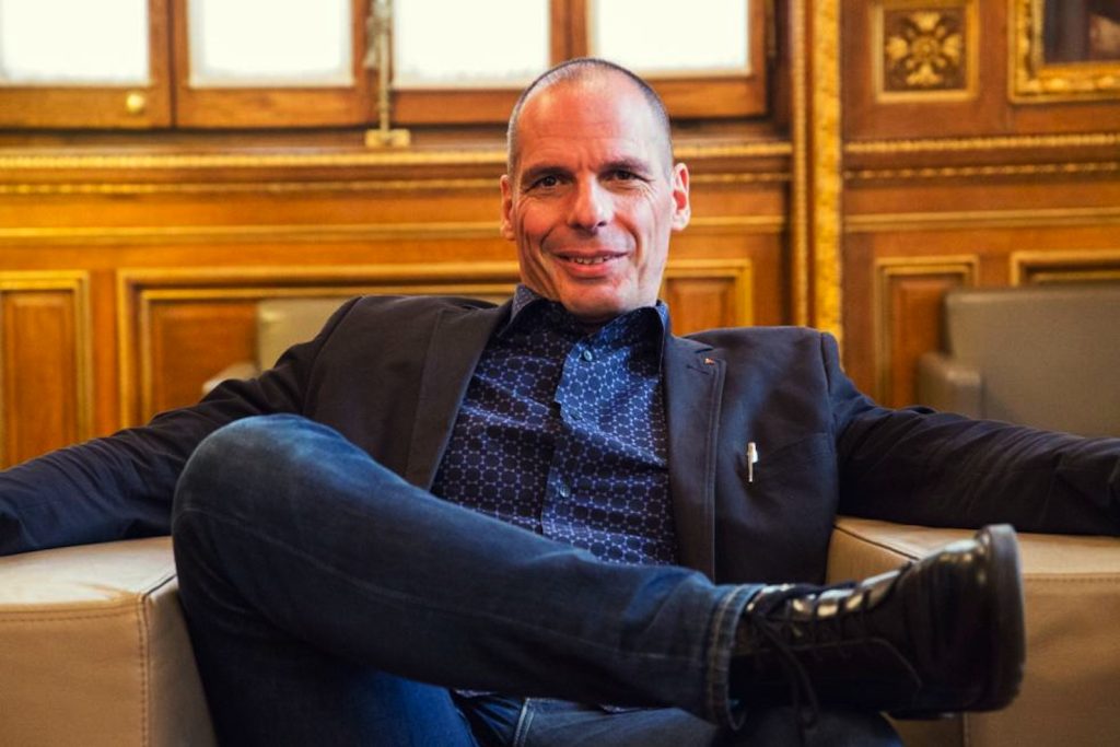 Yanis Varoufakis, l’economista greco è stato ministro delle Finanze nel primo governo Tsipras