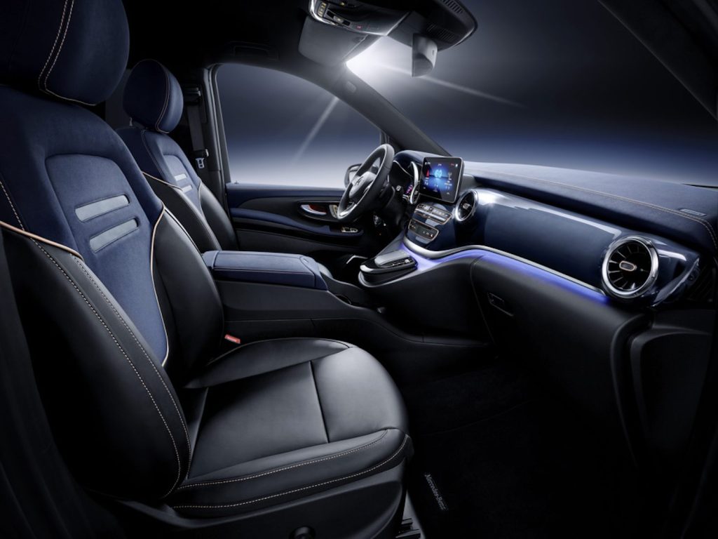 Il nuovo concept EQV di Mercedes-Benz
