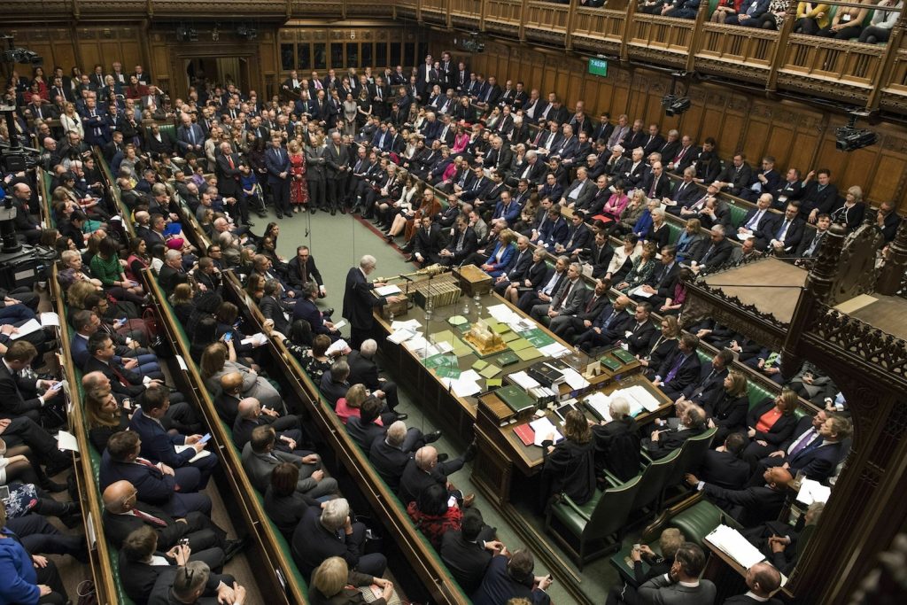 L’intervento del leader laburista Corbyn ai Comuni mercoledì scorso (Keystone)