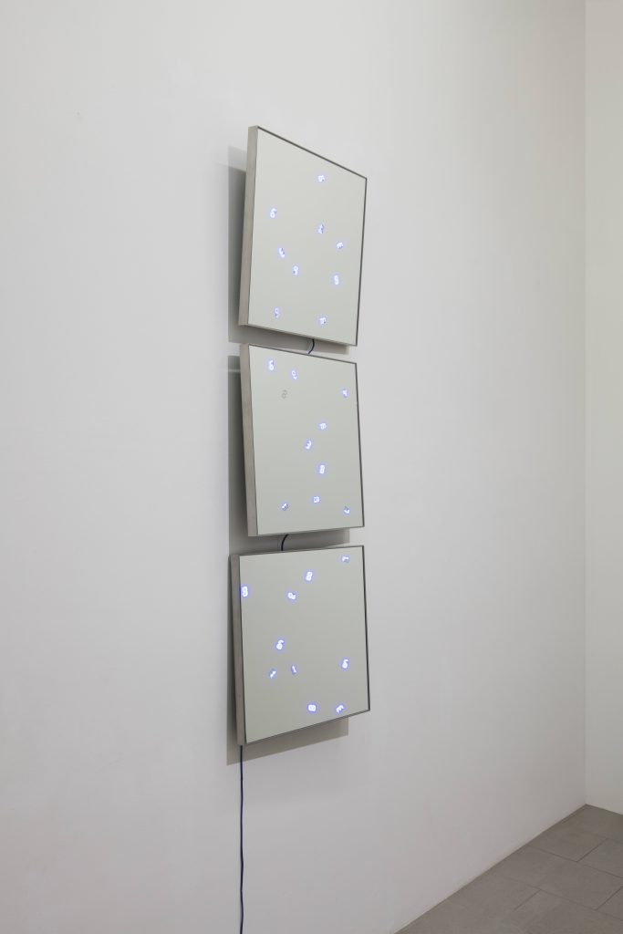 Tatsuo Miyajima. C.T.C.S. Flower Dance no. 12, 2016. (©Courtesy Buchmann Galerie Agra/Lugano and the artist; Photo Antonio Maniscalco)