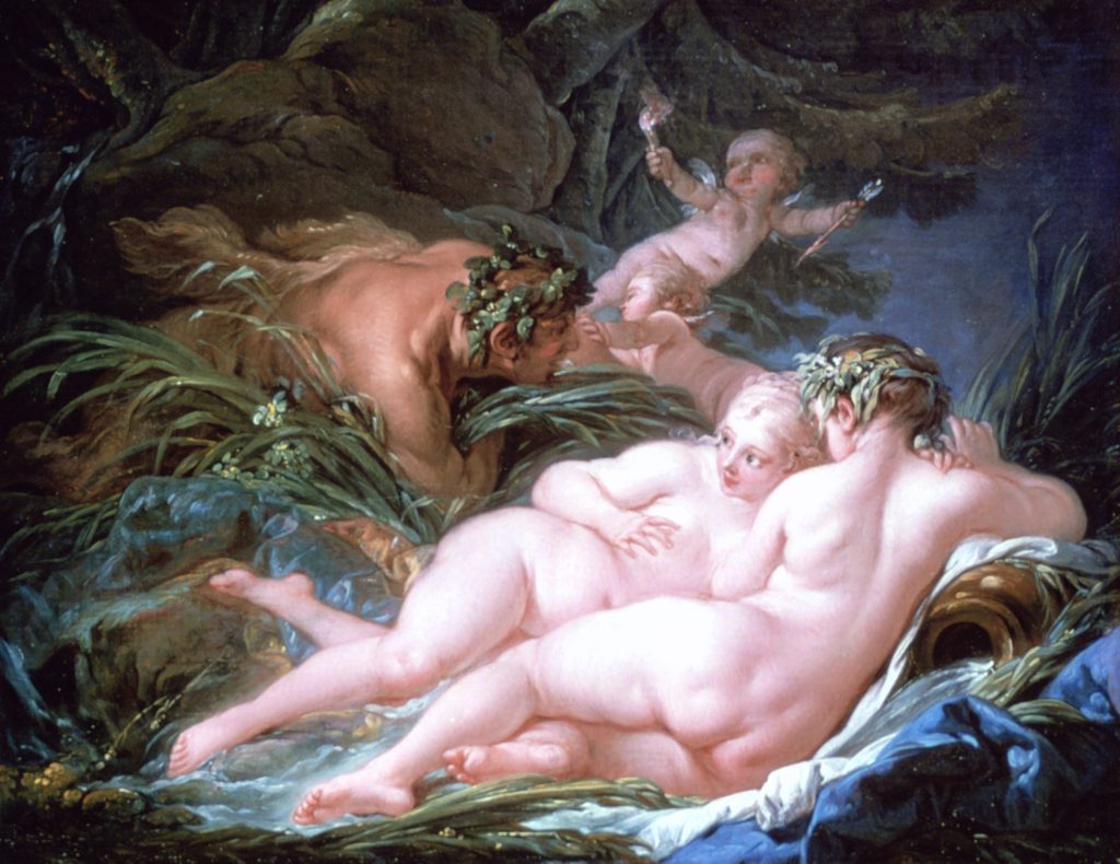 Pan e Siringa, come François Boucher lì raffigurò nel 1759 (Keystone)