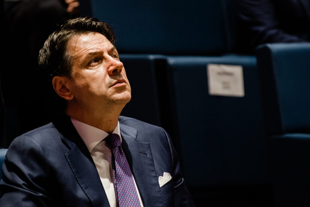 Il premier italiano Giuseppe Conte (AFP)