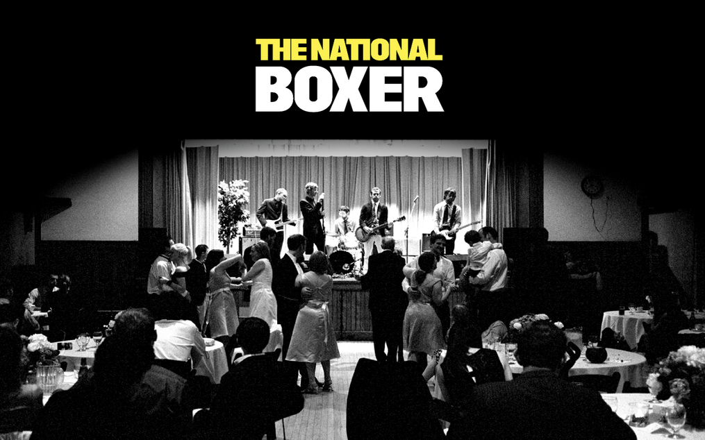 La copertina di Boxer, il nuovo CD dei The National.