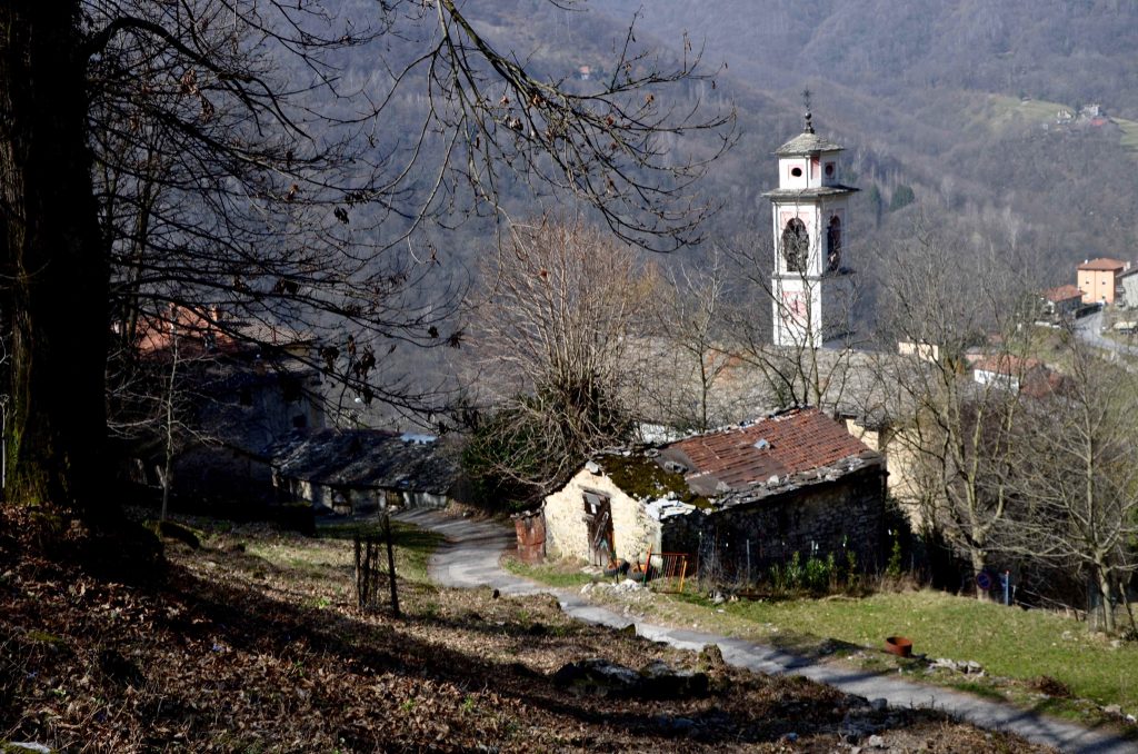 Il campanile di Cabbio
