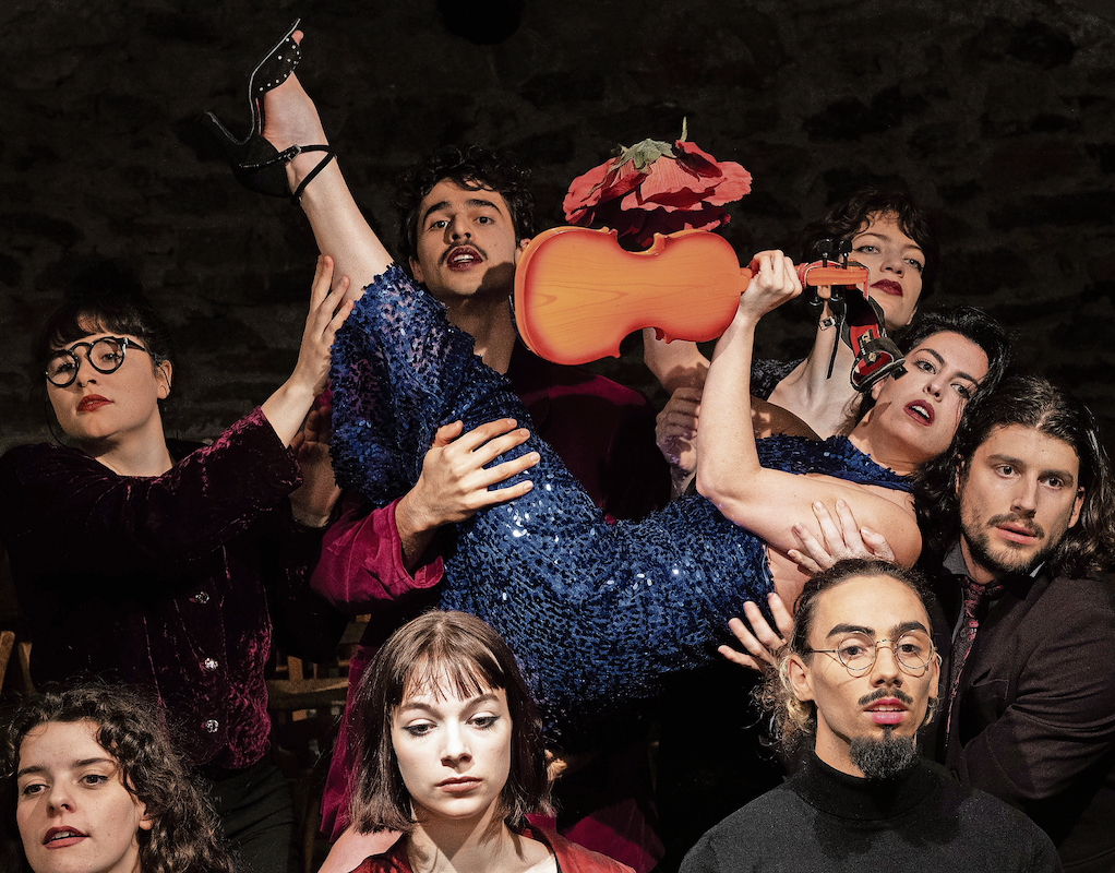 Gli studenti del Bachelor Theater of Arts (Accademia Dimitri)