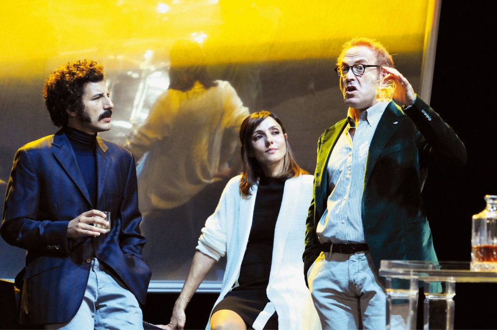 Francesco Scianna, Ambra Angiolini, Francesco Biscione (Federico Riva)